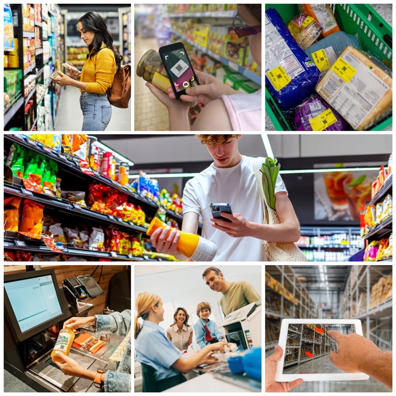 Uporaba 2D kod v maloprodaji in logistiki